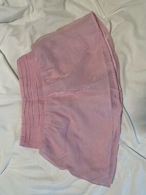 NWOT Abercrombie Kids Pink Organza Skort - Size 7/8